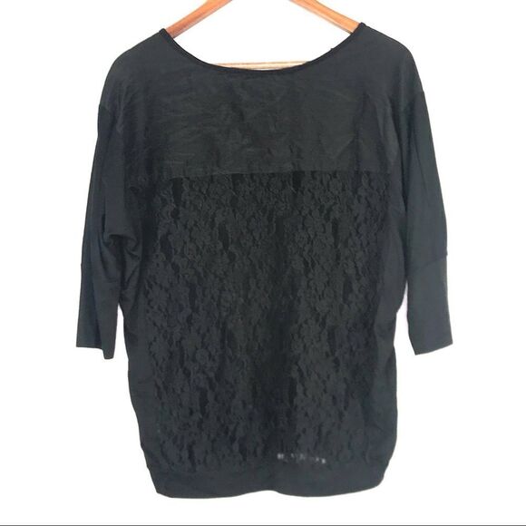 Miss Me Black Top Size M - Picture 2 of 4